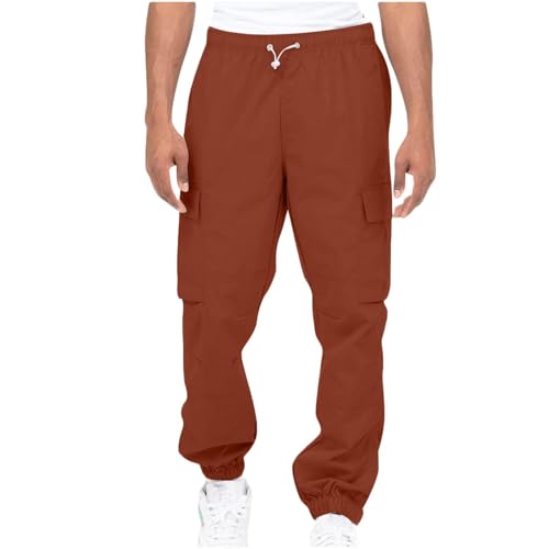 AIYINIY Wilde Cargohose für Herren, lockere Passform, legere Passform, Cargohose, gerade Passform, Stretch, Sweathose, schmale Passform, Vintage-Komforthose, Fitnessstudio, Workout, Track (Z Orange AIYINIY Wilde Cargohose für Herren, lockere Passform, legere Passform, Cargohose, gerade Passform, Stretch, Sweathose, schmale Passform, Vintage-Komforthose, Fitnessstudio, Workout, Track (Z Orange von AIYINIY
