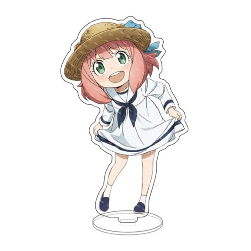 AIYITUI Anime Acryl Ständer Modell, per Anya Forger Charaktere Humanoid Stand Merch Geschenk Ornamente Fans Sammlergeschenk 15cm,11 AIYITUI Anime Acryl Ständer Modell, per Anya Forger Charaktere Humanoid Stand Merch Geschenk Ornamente Fans Sammlergeschenk 15cm,11 von AIYITUI