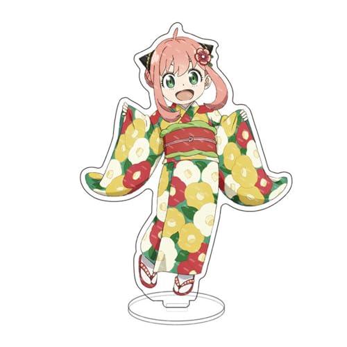 AIYITUI Anime Acryl Ständer Modell, per Anya Forger Charaktere Humanoid Stand Merch Geschenk Ornamente Fans Sammlergeschenk 15cm,4 AIYITUI Anime Acryl Ständer Modell, per Anya Forger Charaktere Humanoid Stand Merch Geschenk Ornamente Fans Sammlergeschenk 15cm,4 von AIYITUI