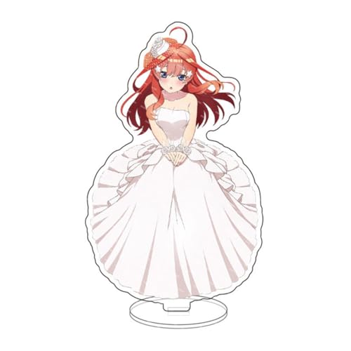 AIYITUI Anime Acryl Ständer Modell, per Nakano Ichika Charaktere Humanoid Stand Merch Geschenk Ornamente Fans Sammlergeschenk 15cm,15 AIYITUI Anime Acryl Ständer Modell, per Nakano Ichika Charaktere Humanoid Stand Merch Geschenk Ornamente Fans Sammlergeschenk 15cm,15 von AIYITUI