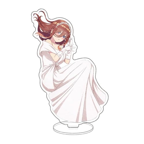 AIYITUI Anime Acryl Ständer Modell, per Nakano Ichika Charaktere Humanoid Stand Merch Geschenk Ornamente Fans Sammlergeschenk 15cm,18 AIYITUI Anime Acryl Ständer Modell, per Nakano Ichika Charaktere Humanoid Stand Merch Geschenk Ornamente Fans Sammlergeschenk 15cm,18 von AIYITUI