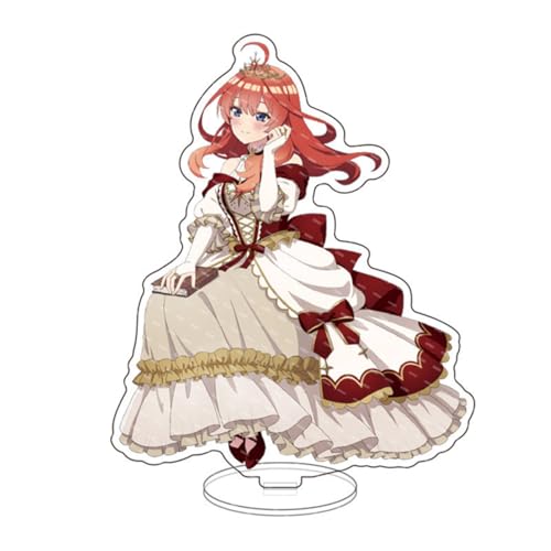 AIYITUI Anime Acryl Ständer Modell, per Nakano Ichika Charaktere Humanoid Stand Merch Geschenk Ornamente Fans Sammlergeschenk 15cm,2 AIYITUI Anime Acryl Ständer Modell, per Nakano Ichika Charaktere Humanoid Stand Merch Geschenk Ornamente Fans Sammlergeschenk 15cm,2 von AIYITUI