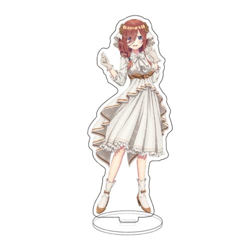 AIYITUI Anime Acryl Ständer Modell, per Nakano Ichika Charaktere Humanoid Stand Merch Geschenk Ornamente Fans Sammlergeschenk 15cm,21 AIYITUI Anime Acryl Ständer Modell, per Nakano Ichika Charaktere Humanoid Stand Merch Geschenk Ornamente Fans Sammlergeschenk 15cm,21 von AIYITUI