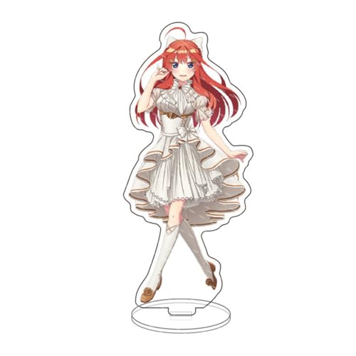 AIYITUI Anime Acryl Ständer Modell, per Nakano Ichika Charaktere Humanoid Stand Merch Geschenk Ornamente Fans Sammlergeschenk 15cm,26 AIYITUI Anime Acryl Ständer Modell, per Nakano Ichika Charaktere Humanoid Stand Merch Geschenk Ornamente Fans Sammlergeschenk 15cm,26 von AIYITUI