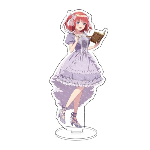 AIYITUI Anime Acryl Ständer Modell, per Nakano Ichika Charaktere Humanoid Stand Merch Geschenk Ornamente Fans Sammlergeschenk 15cm,34 AIYITUI Anime Acryl Ständer Modell, per Nakano Ichika Charaktere Humanoid Stand Merch Geschenk Ornamente Fans Sammlergeschenk 15cm,34 von AIYITUI