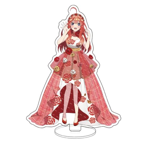 AIYITUI Anime Acryl Ständer Modell, per Nakano Ichika Charaktere Humanoid Stand Merch Geschenk Ornamente Fans Sammlergeschenk 15cm,4 AIYITUI Anime Acryl Ständer Modell, per Nakano Ichika Charaktere Humanoid Stand Merch Geschenk Ornamente Fans Sammlergeschenk 15cm,4 von AIYITUI