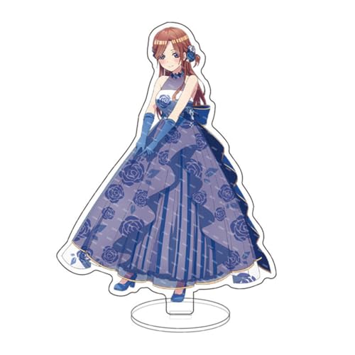 AIYITUI Anime Acryl Ständer Modell, per Nakano Ichika Charaktere Humanoid Stand Merch Geschenk Ornamente Fans Sammlergeschenk 15cm,8 AIYITUI Anime Acryl Ständer Modell, per Nakano Ichika Charaktere Humanoid Stand Merch Geschenk Ornamente Fans Sammlergeschenk 15cm,8 von AIYITUI