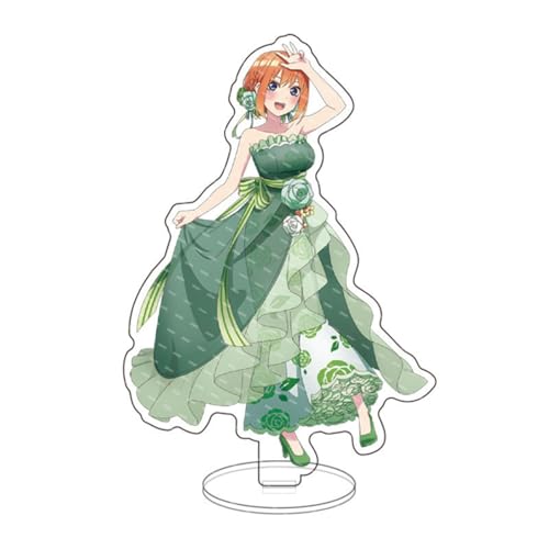 AIYITUI Anime Acryl Ständer Modell, per Nakano Ichika Charaktere Humanoid Stand Merch Geschenk Ornamente Fans Sammlergeschenk 15cm,9 AIYITUI Anime Acryl Ständer Modell, per Nakano Ichika Charaktere Humanoid Stand Merch Geschenk Ornamente Fans Sammlergeschenk 15cm,9 von AIYITUI