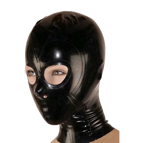 AIYOUBRS Latexmaske Gummi Haubenmaske Für Paare Handgemachtes für Halloween Party Maskerade Kostüm(Size:XXL-73CM) von AIYOUBRS