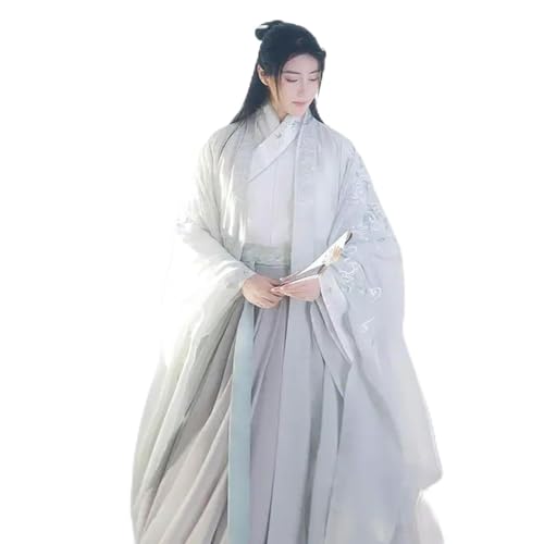 AJOHBM Hanfu Hanfu Chinesische Stickerei-Hanfu-Paare, Cosplay-Kostüm, Kleid, Hanfu-Jacke für Herren von AJOHBM