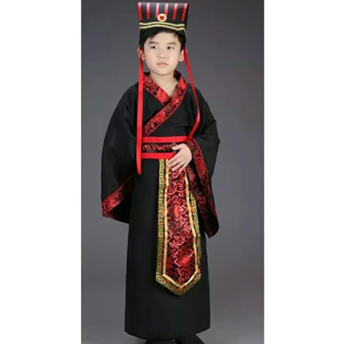 AJOHBM Hanfu Kleid, traditionelles chinesisches Kostüm, Herren, Hanfu, Cosplay, Kleidung, rote Tang-Dynastie, Tanz von AJOHBM