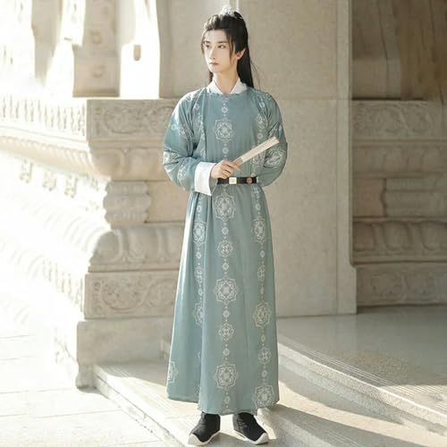 AJOHBM Herren Tang-Dynastie Cosplay alte chinesische Kleidung verbesserte Robe Traditionelle Kleidung Bühnenkostüm von AJOHBM