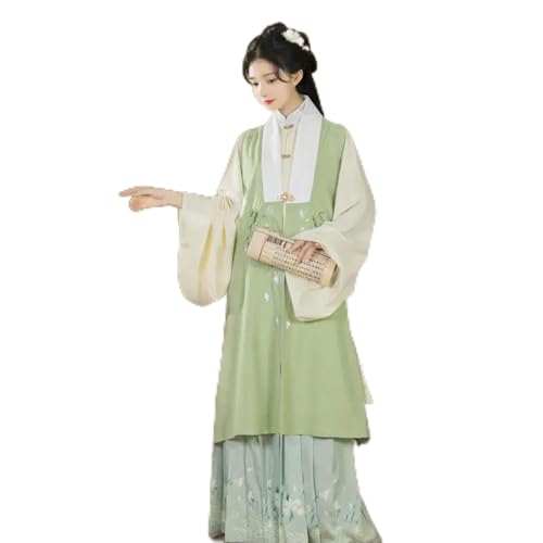 AJOHBM Ming-Dynastie Han Fu Kleidung für Damen, Feen-Volkstanz-Kostüm, orientalisch, alte Prinzessin, Cosplay-Anzug von AJOHBM