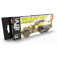 AK INTERACTIVE 5568311329 WWII US.ARMY & USMC CAMOUFLAGE COLORS 3G von AK INTERACTIVE