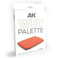 AK INTERACTIVE 5568335110 AK9510 WET PALETTE (Includes 40 papers sheets + 2 wipes) von AK INTERACTIVE