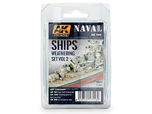 (AK00556) - AK Interactive Set - Ship Weathering Set Vol 2 von AK Interactive