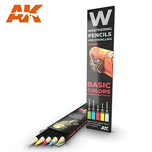 (AK10045) - AK Interactive Pencils Set - Basics von AK Interactive