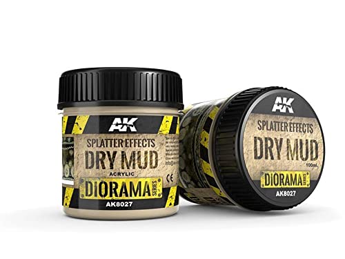 (AK8027) - AK Interactive - Splatter Effects Dry Mud 100ml von Ak interactive