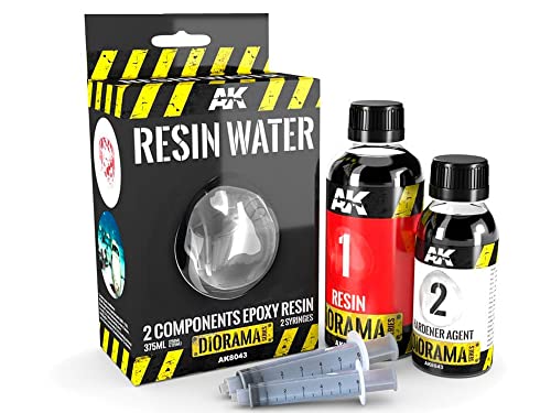 (AK8043) - AK Interactive - Resin Water 2 Part Epoxy 375ml von AK Interactive