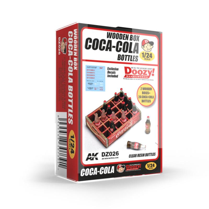 1940-1980 Wooden Box Coca-Cola Bottles 1940-1980 Wooden Box Coca-Cola Bottles von AK Interactive