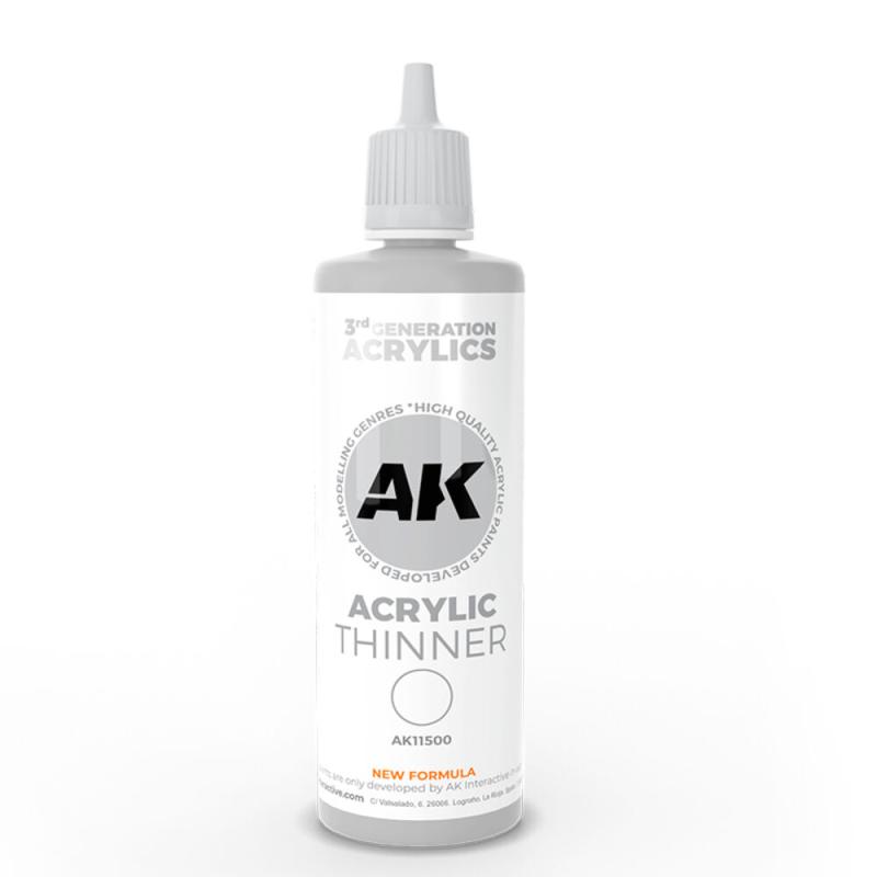 ACRYLIC THINNER 100 MLÂ Â 3GEN ACRYLIC THINNER 100 MLÂ Â 3GEN von AK Interactive