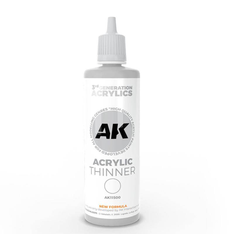 ACRYLIC THINNER 100 MLÂ Â  3GEN von AK Interactive