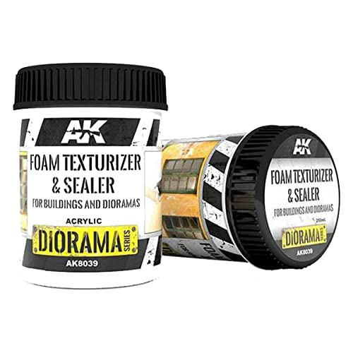 AK Interactive AK 8039 Foam Texturizer and Sealer 250 ml von AK Interactive