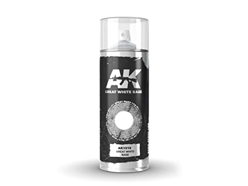 AK-Interactive AK1019 Great White Base Spray Grundierspray AK-Interactive AK1019 Great White Base Spray Grundierspray von AK Interactive