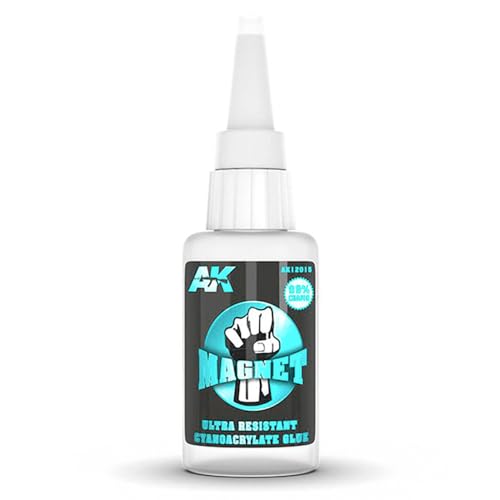 AK Interactive AK12015 Magnet Ultra Resistant Cyanocrylate Glue von AK Interactive