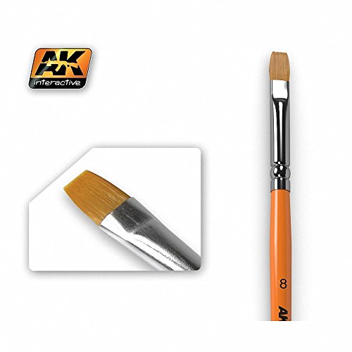 AK Interactive Brushes - Synthetic Flat 8 # 00608 AK Interactive Brushes - Synthetic Flat 8 # 00608 von AK Interactive