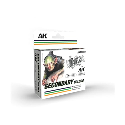 AK-Interactive Tinten-Set – Sekundärfarben von AK-Interactive