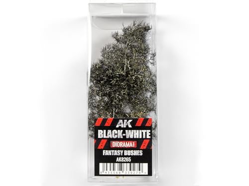 AK Tufts AK8265 Black-White Fantasy Bushes 1/35 von AK Interactive