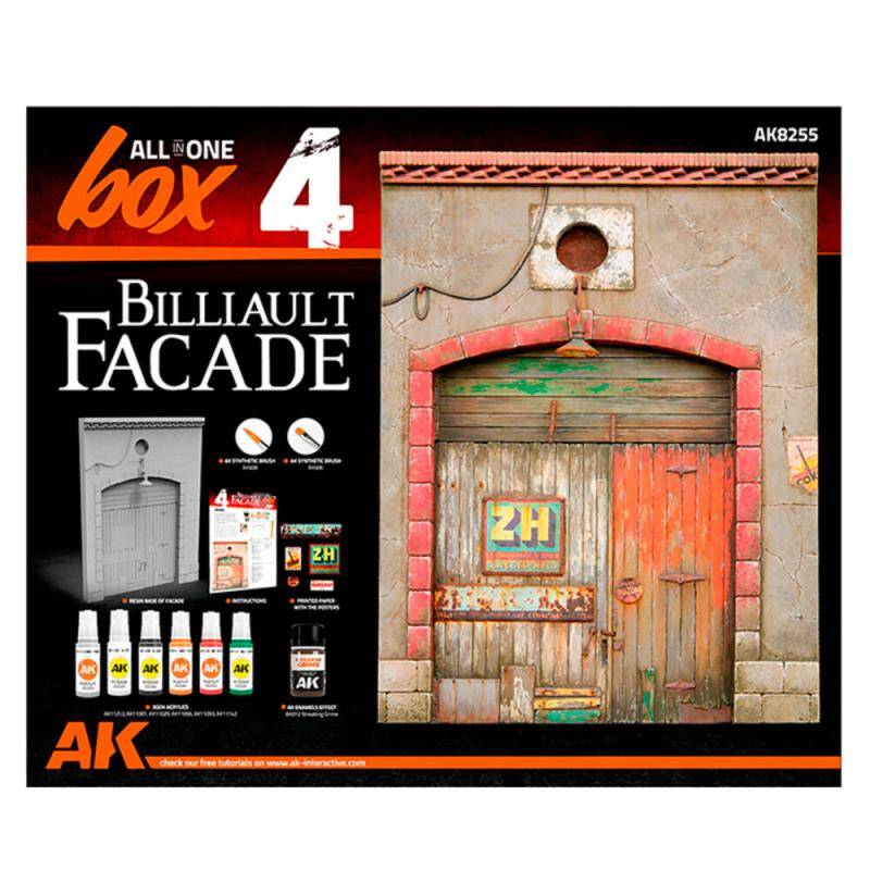 ALL IN ONE SET -BOX 4-BILLIAULT FACADE von AK Interactive