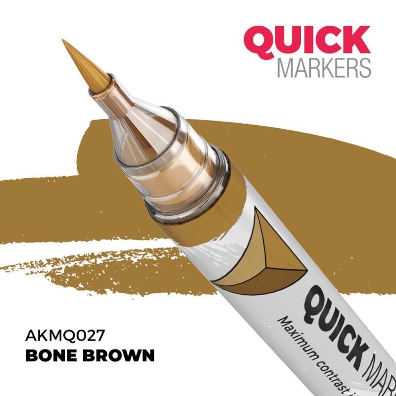 Bone Brown - Quickmarker von AK Interactive