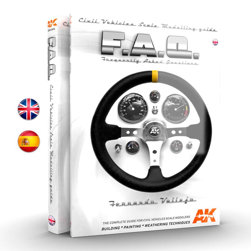 CIVIL VEHICLES SCALE MODELLING F.A.Q - English von AK Interactive