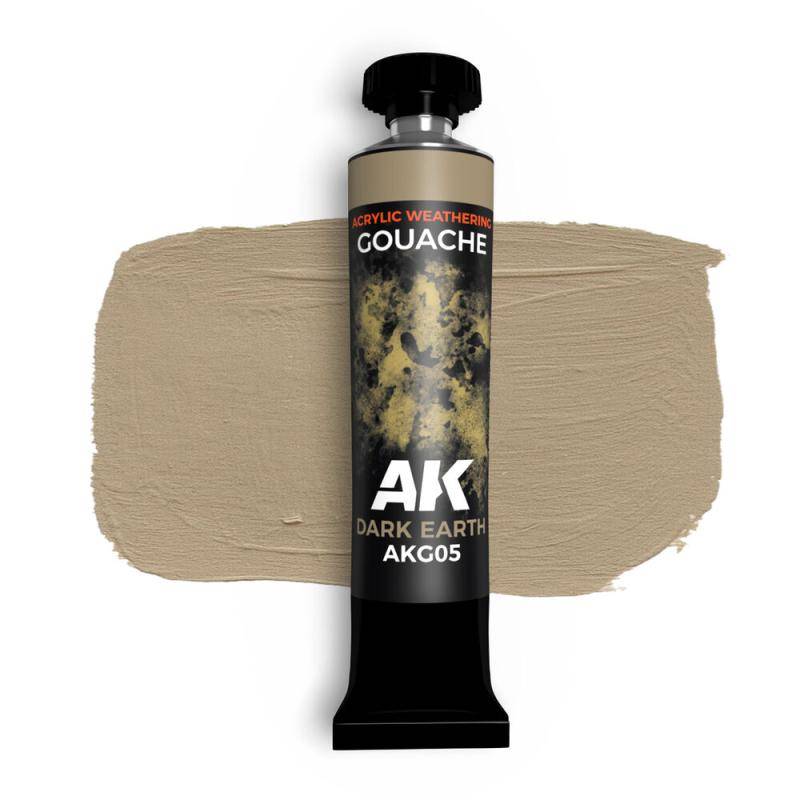 DARK EARTH - AK GOUACHE 20 ml. von AK Interactive