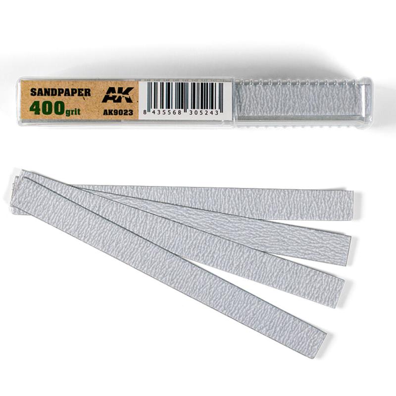 Dry Sandpaper 400 grit x 50 units Dry Sandpaper 400 grit x 50 units von AK Interactive