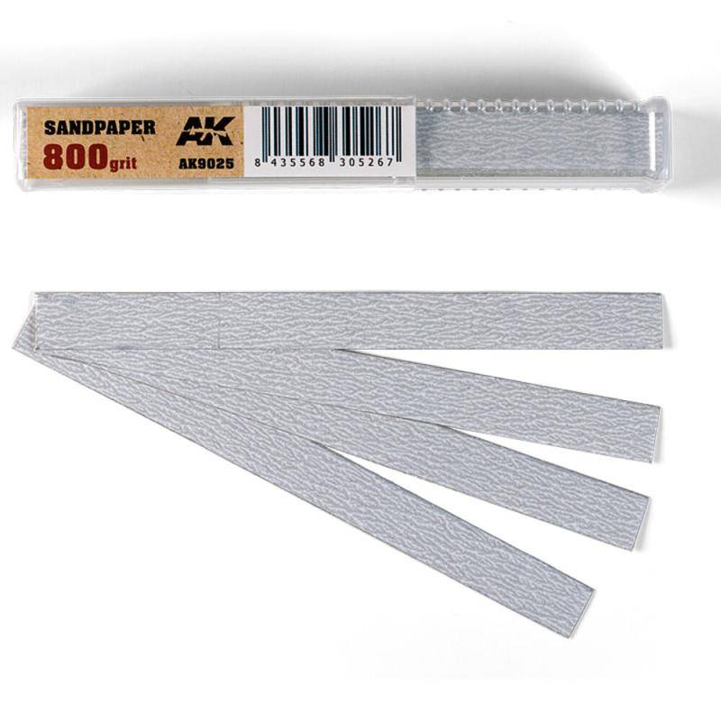 Dry Sandpaper 800 grit x 50 units von AK Interactive
