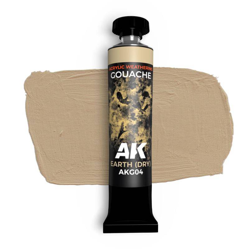 EARTH (DRY) - AK GOUACHE 20 ml. von AK Interactive