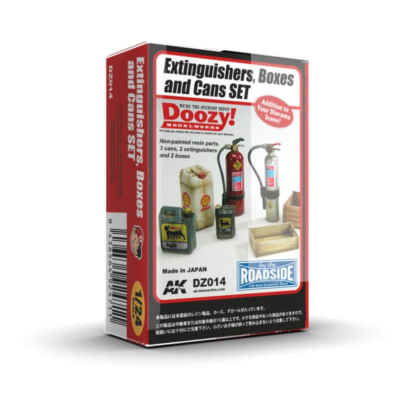 EXTINGUISHERS, BOXES AND CANS SET EXTINGUISHERS, BOXES AND CANS SET von AK Interactive