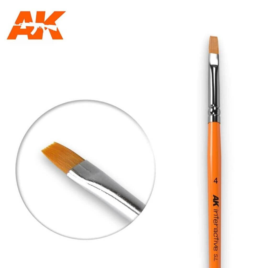 Flat Brush 4 Synthetic