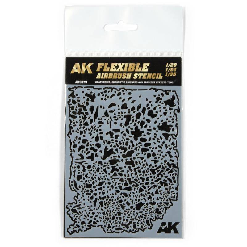 Flexible Airbrush Stencil  1/20 - 1/24 - 1/35 von AK Interactive