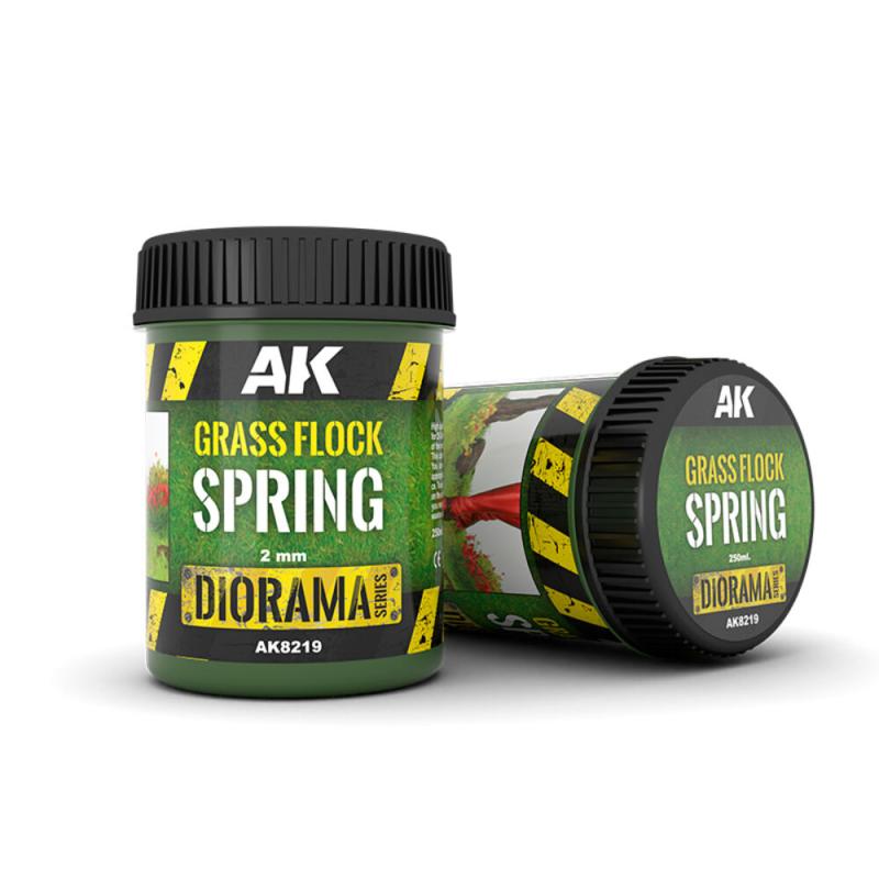 GRASS FLOCK 2MM SPRING GRASS FLOCK 2MM SPRING von AK Interactive
