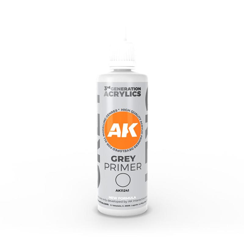 Grey Primer 100 ml 3GEN Grey Primer 100 ml 3GEN von AK Interactive