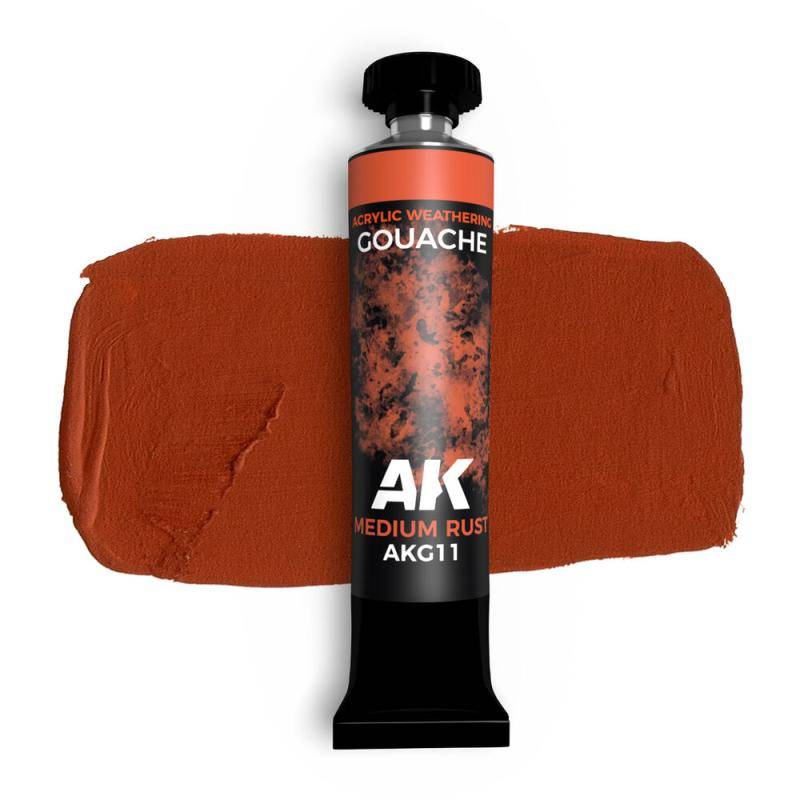 MEDIUM RUST - AK GOUACHE 20 ml. von AK Interactive