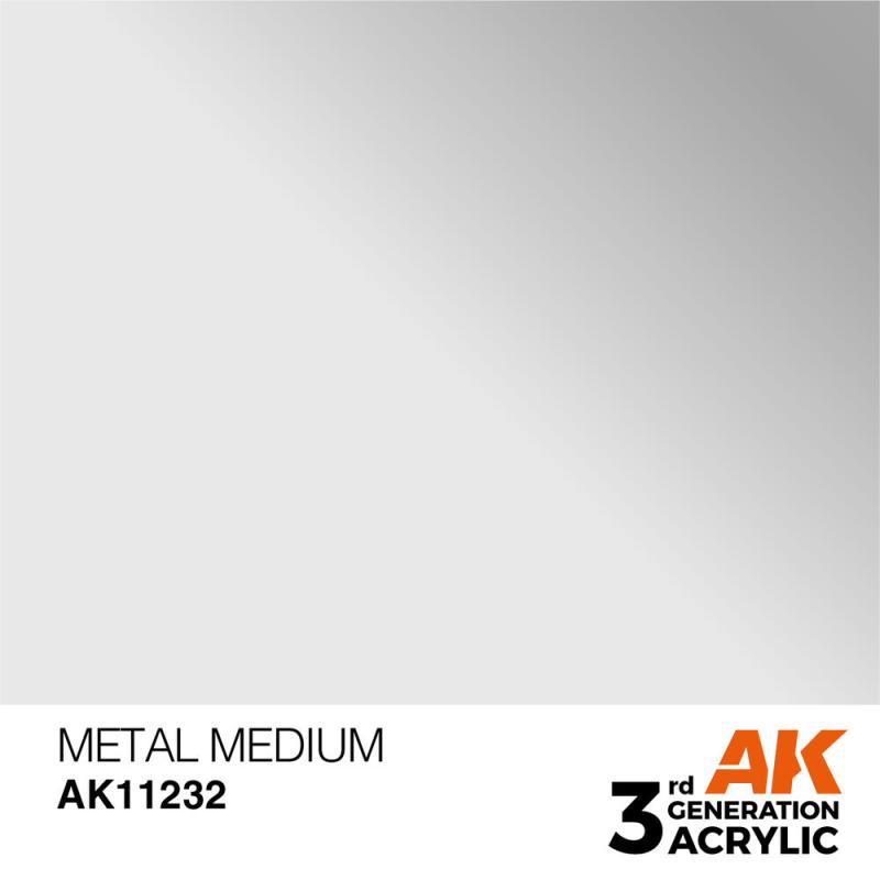 Metal Medium 17ml Metal Medium 17ml von AK Interactive