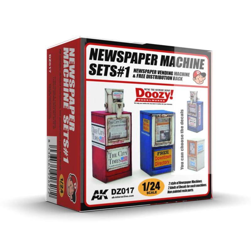 NEWSPAPER MACHINE SETS 1 von AK Interactive