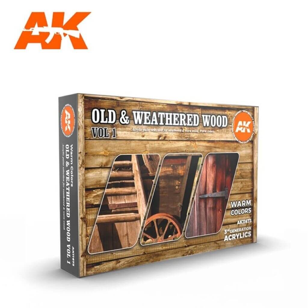 'Old & Weathered Wood Vol. 1' von AK-Interactive