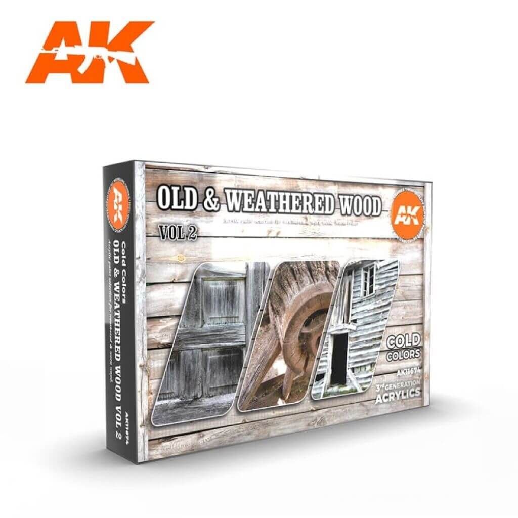 'Old & Weathered Wood Vol. 2' von AK-Interactive