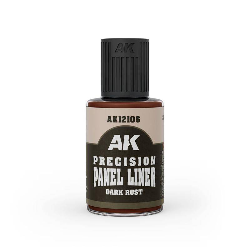 Precision Panel Liner - Dark Rust 30ml Precision Panel Liner - Dark Rust 30ml von AK Interactive